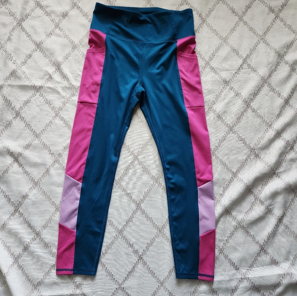 Lou & Grey Colorblock Leggings‎ Size Medium - Athletic Performance Leggings
